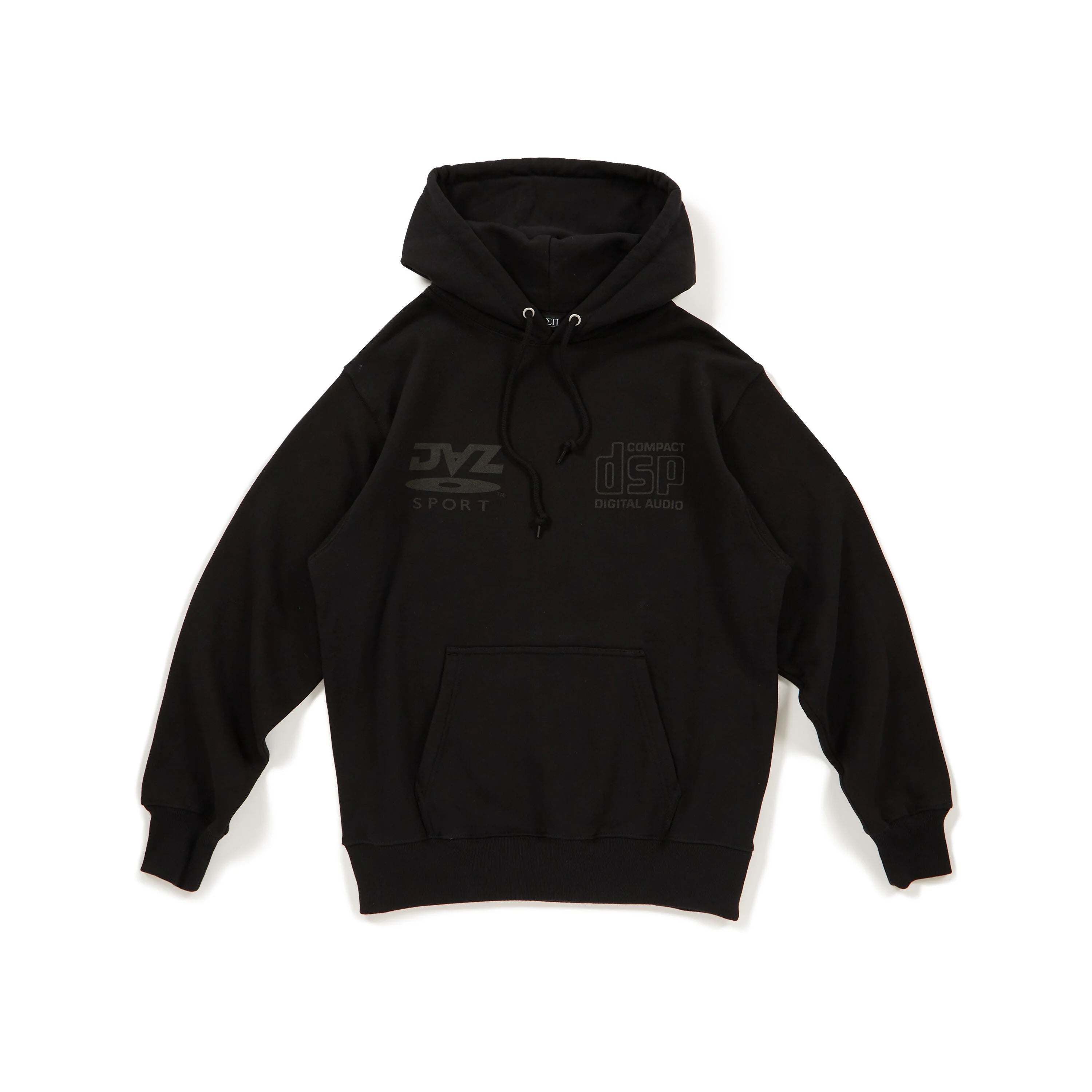 Jazzy Sport Disc Hooded Sweatshirt(Black) – Re'verth ONLINE SHOP