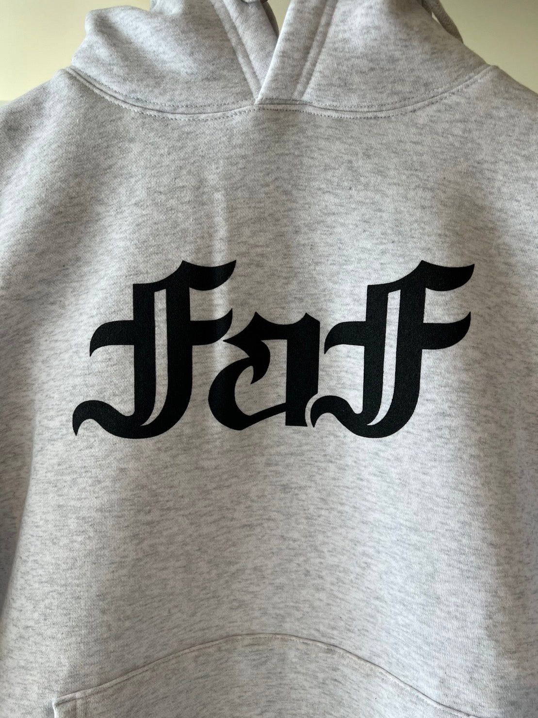 FAF/OE LOGO 2.0 Hoodie(Gray/Light green)