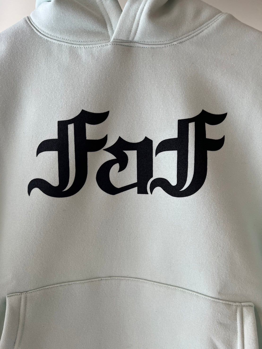 FAF/OE LOGO 2.0 Hoodie(Gray/Light green)