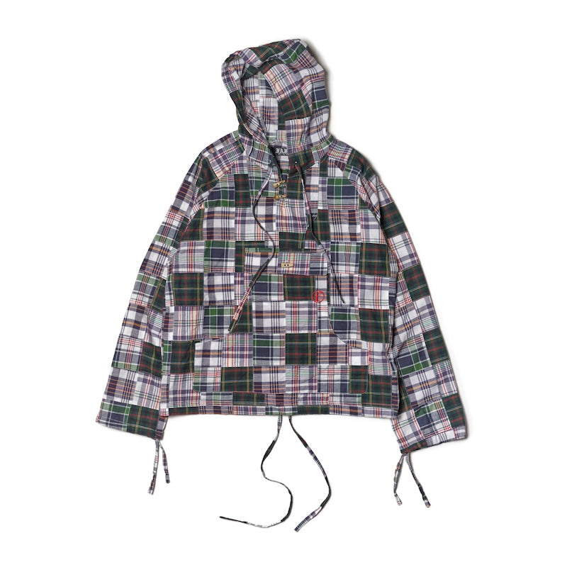 FAKE AS FLOWERS/ HOODED CHECK SHIRTS(MULTI COLOR)