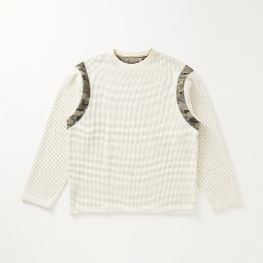 FAKE AS FLOWERS/Thermal Reversible LS Pullover