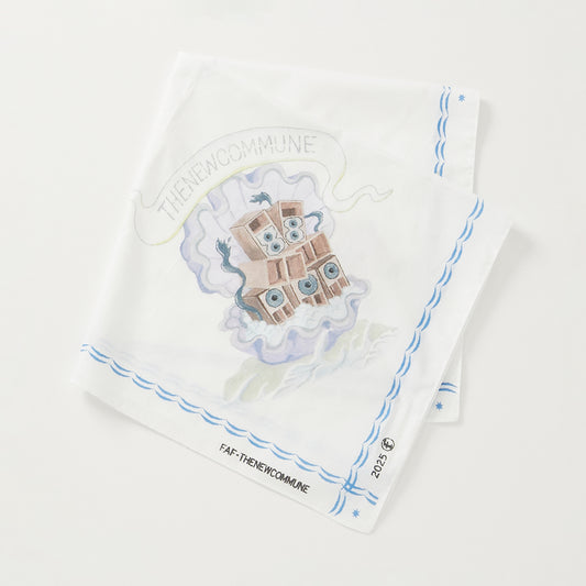 FAKE AS FLOWERS/NEWCOMMUNE Bar Napkin (Bandana)