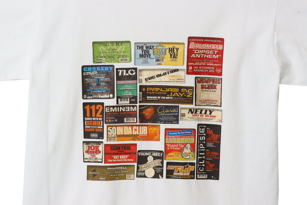 Club Bangers Tee(WHITE)/THROWBACK(スローバック)