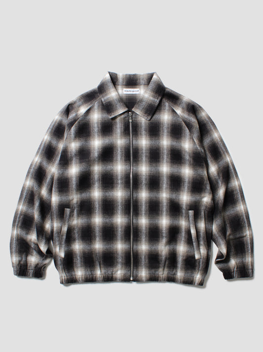 CABARETPOVAL/Ombre Check Drizzler Shirt