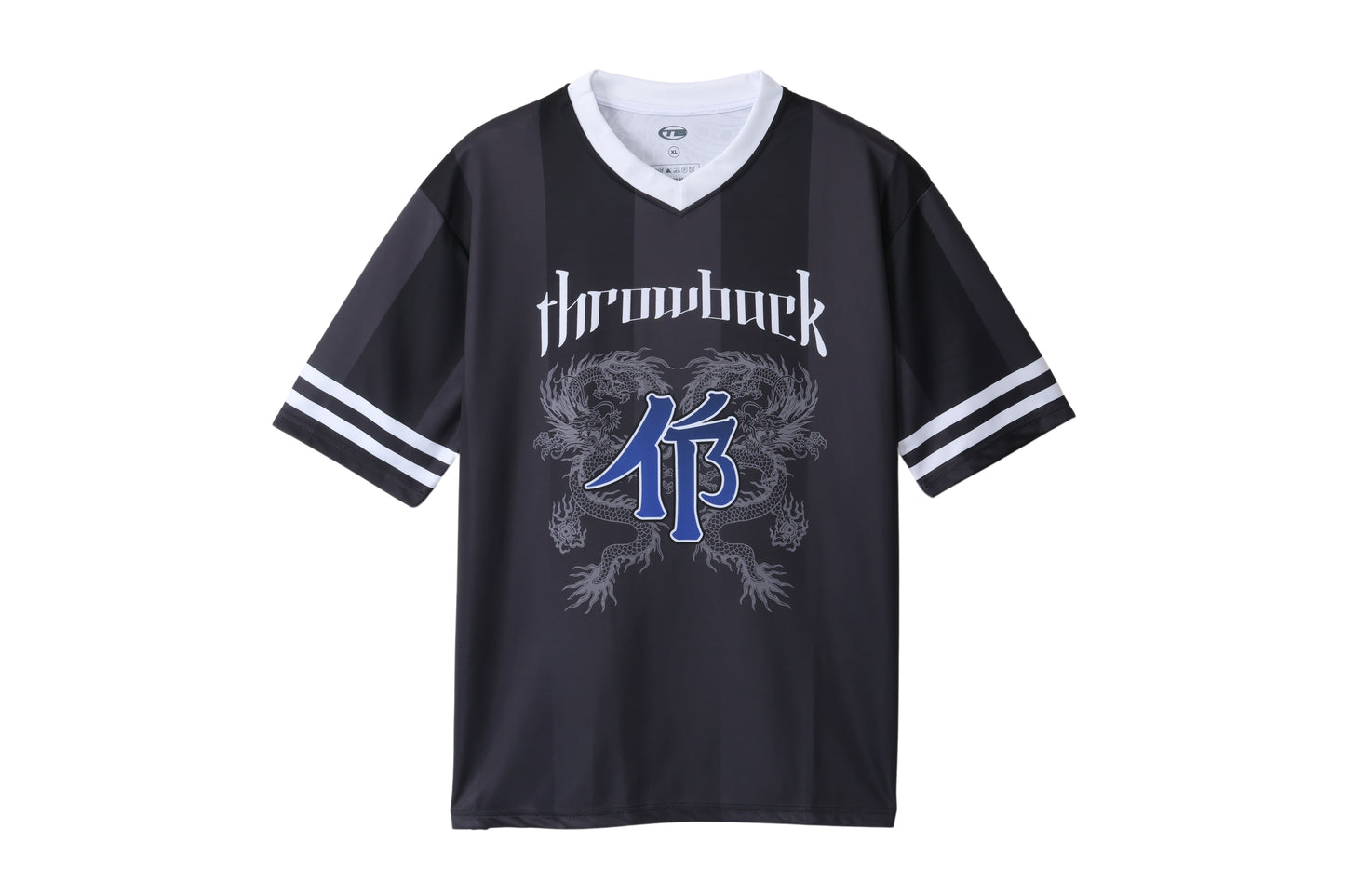 THROWBACK/Dragon Football Jersey(BLACK)