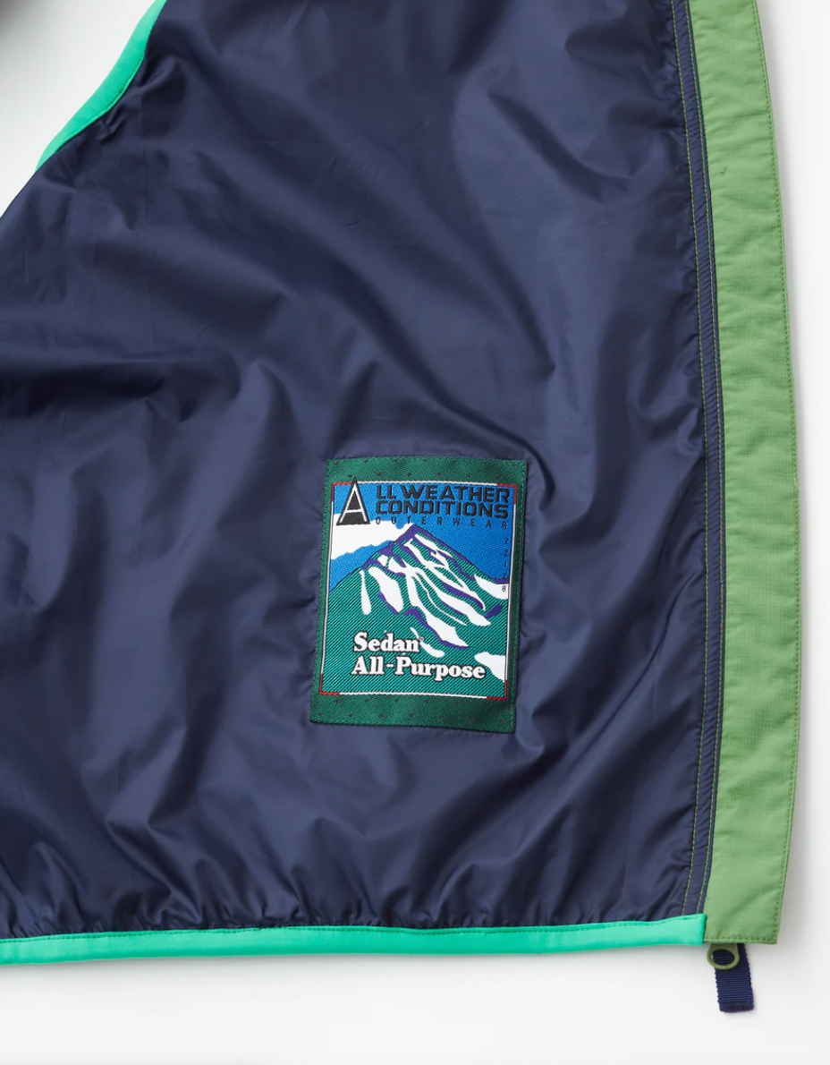 SEDAN ALL-PURPOSE/Full Zip Packable Vest(Green)