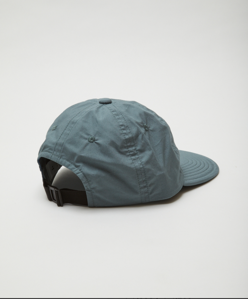 BAL / SOFT VISER 6-PANNEL CAP(WHITE/STEEL BLUE/BLACK)