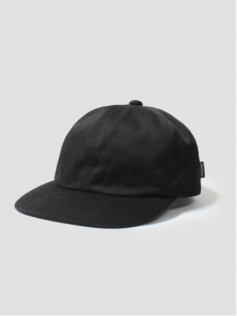 POVAL/Twill 6-Panel Cap (Black)