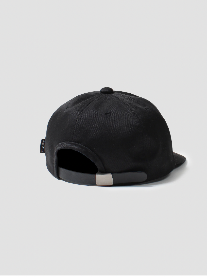 POVAL/Twill 6-Panel Cap (Black)