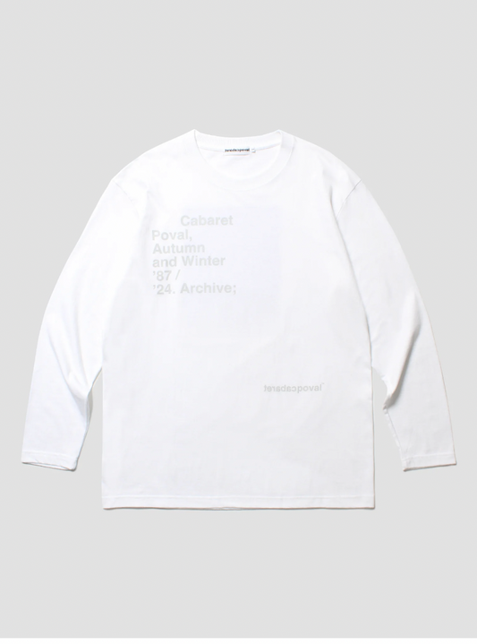 POVAL/Beach L/S Top(White)