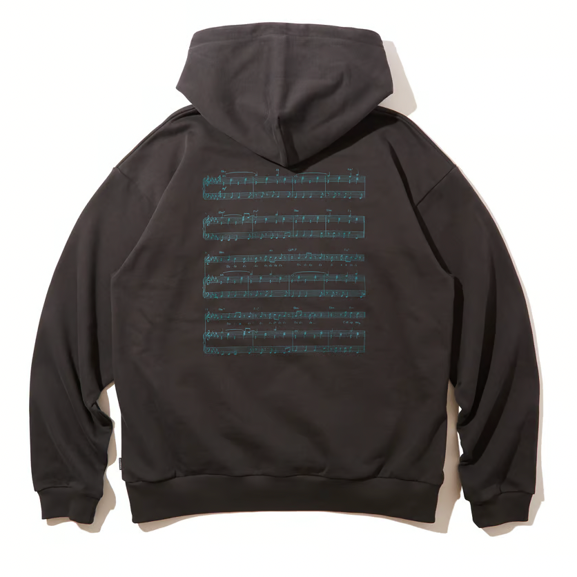 DIASPORA SKATEBOARDS/Part-Time Lover Hooded Sweatshirt(BLACK)