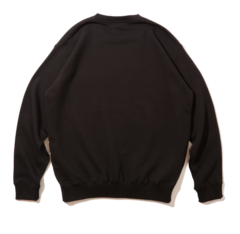 DIASPORA SKATEBOARDS/Spiky Boy Crewneck Sweatshirt(BLACK)