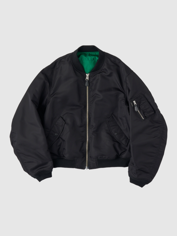 SEDAN ALL-PURPOSE/Reversible CORDURA Flight Jacket(SBlack x Green)