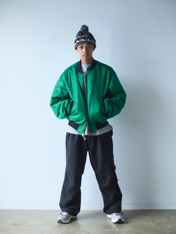 SEDAN ALL-PURPOSE/Reversible CORDURA Flight Jacket(SBlack x Green)