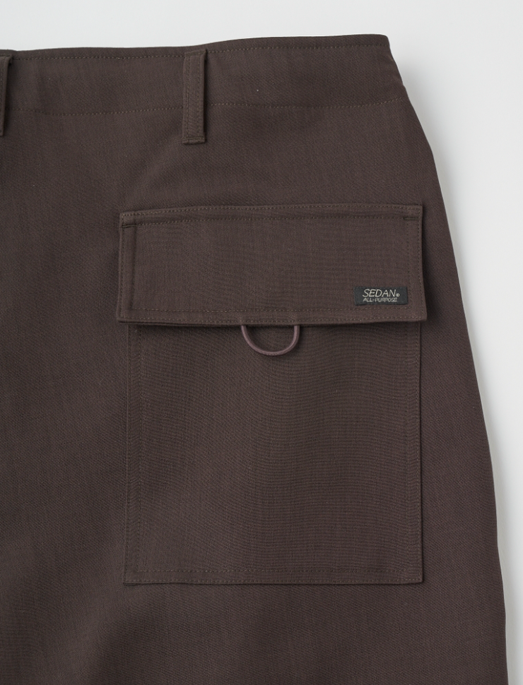 SEDAN ALL-PURPOSE/Tech Wool Over Pant(Chocolate)