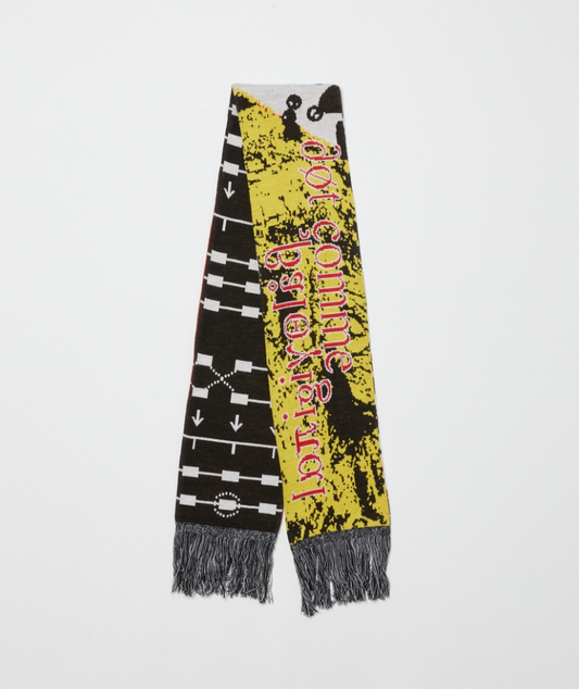 BAL/JACQUARD KNIT SOCCER SCARF(MULTI)