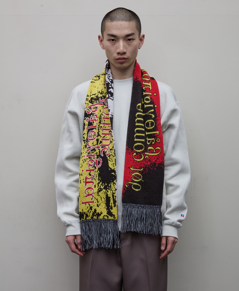 BAL/JACQUARD KNIT SOCCER SCARF(MULTI)