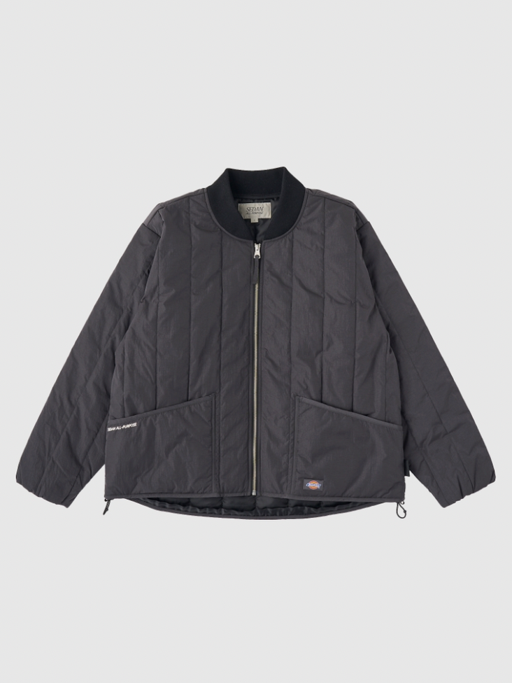 SEDAN ALL-PURPOSE/Dickies® / Quilted Work Jacket(Gunmetal)