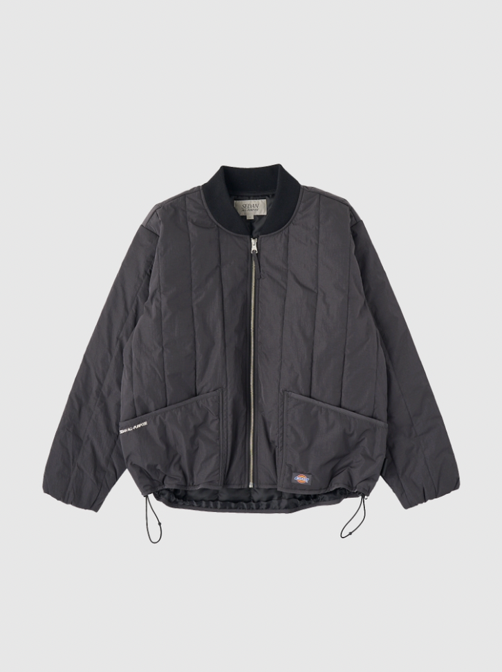 SEDAN ALL-PURPOSE/Dickies® / Quilted Work Jacket(Gunmetal)