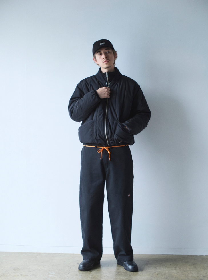 SEDAN ALL-PURPOSE/Dickies® / Quilted Work Jacket(Oil Black) – Re SEDAN ALL-PURPOSE/Dickies® / Quilted Work Jacket(Oil Black) – Re