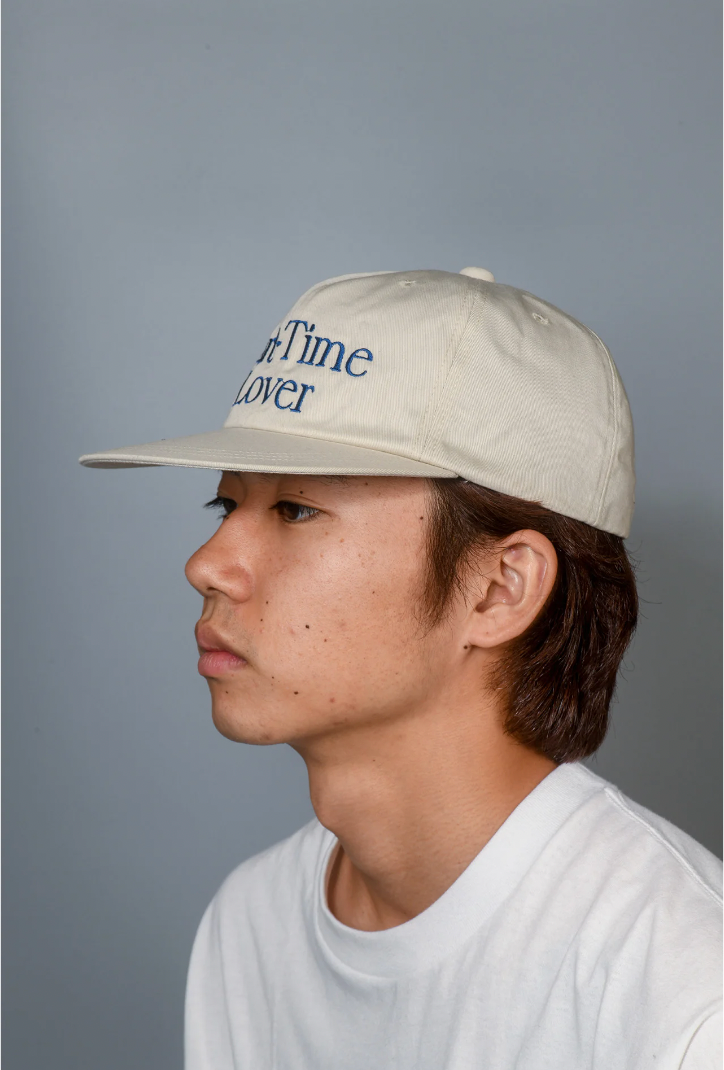 Diaspora skateboards/Part-Time Lover 6panel Cap (Black/Ivory/Navy)