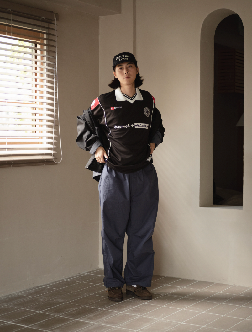 Diaspora skateboards/Part-Time Lover 6panel Cap (Black/Ivory/Navy Diaspora skateboards/Part-Time Lover 6panel Cap (Black/Ivory/Navy