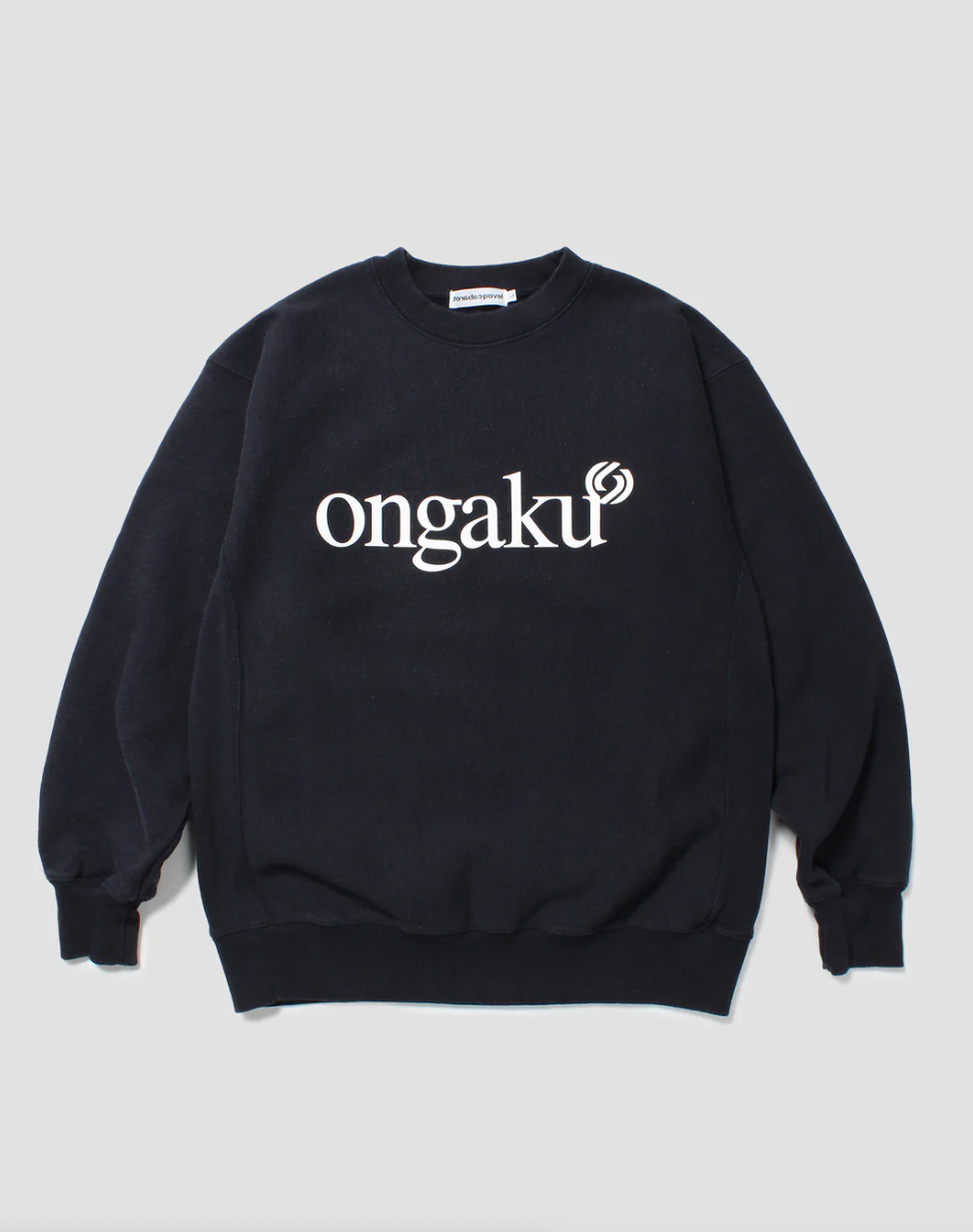 POVAL/maya ongaku Crewneck Sweatshirt(NAVY)