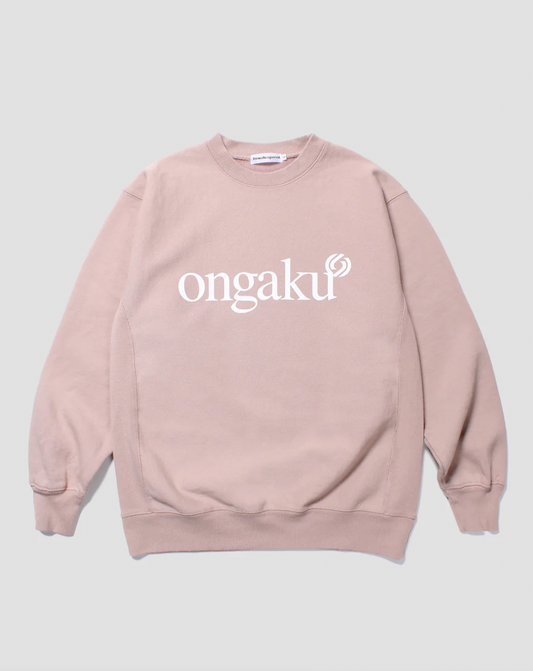 POVAL/maya ongaku Crewneck Sweatshirt(PINK)