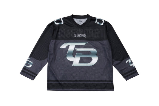 THROWBACK/TB Hockey Jersey(BLACK)