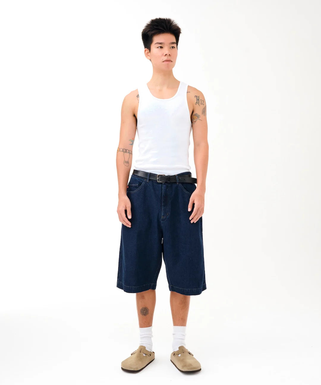 SOL/GuruGuru Denim Shorts