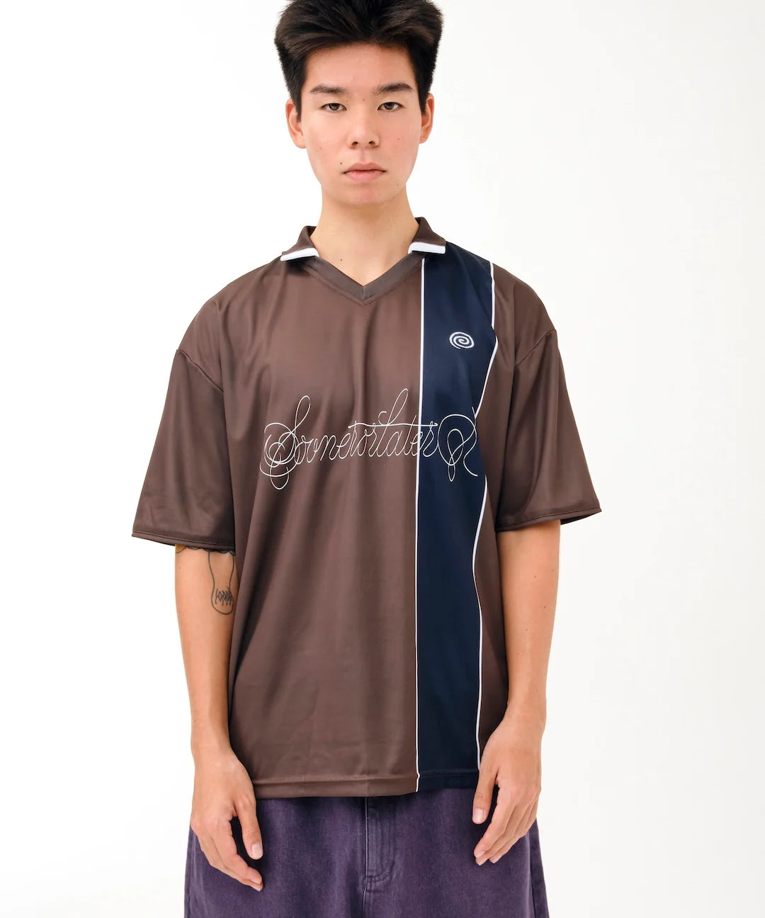 SOL/Cursive Logo Soccer Shirt