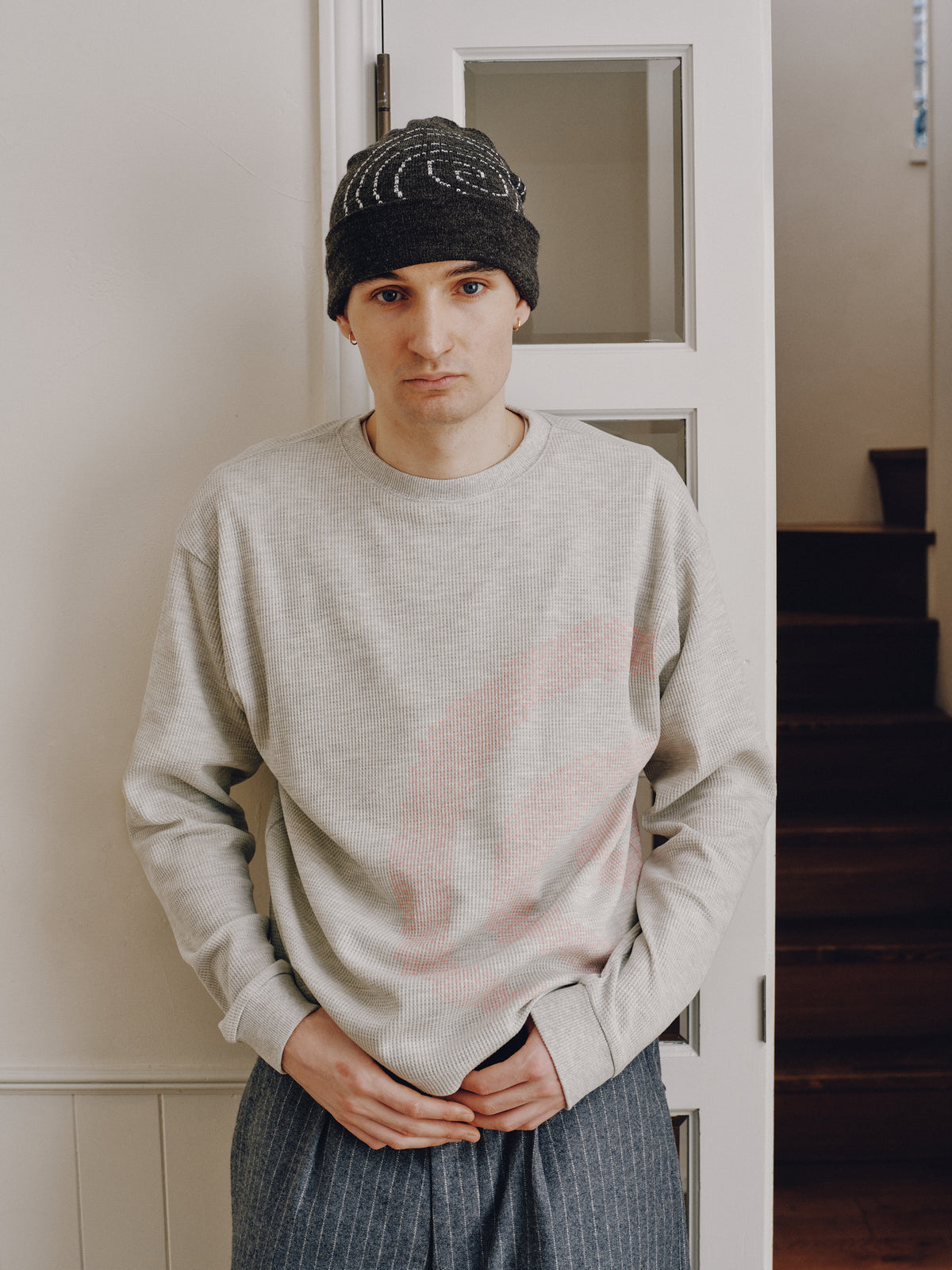 SOL/Cross GuruGuru Waffle L/S Tee