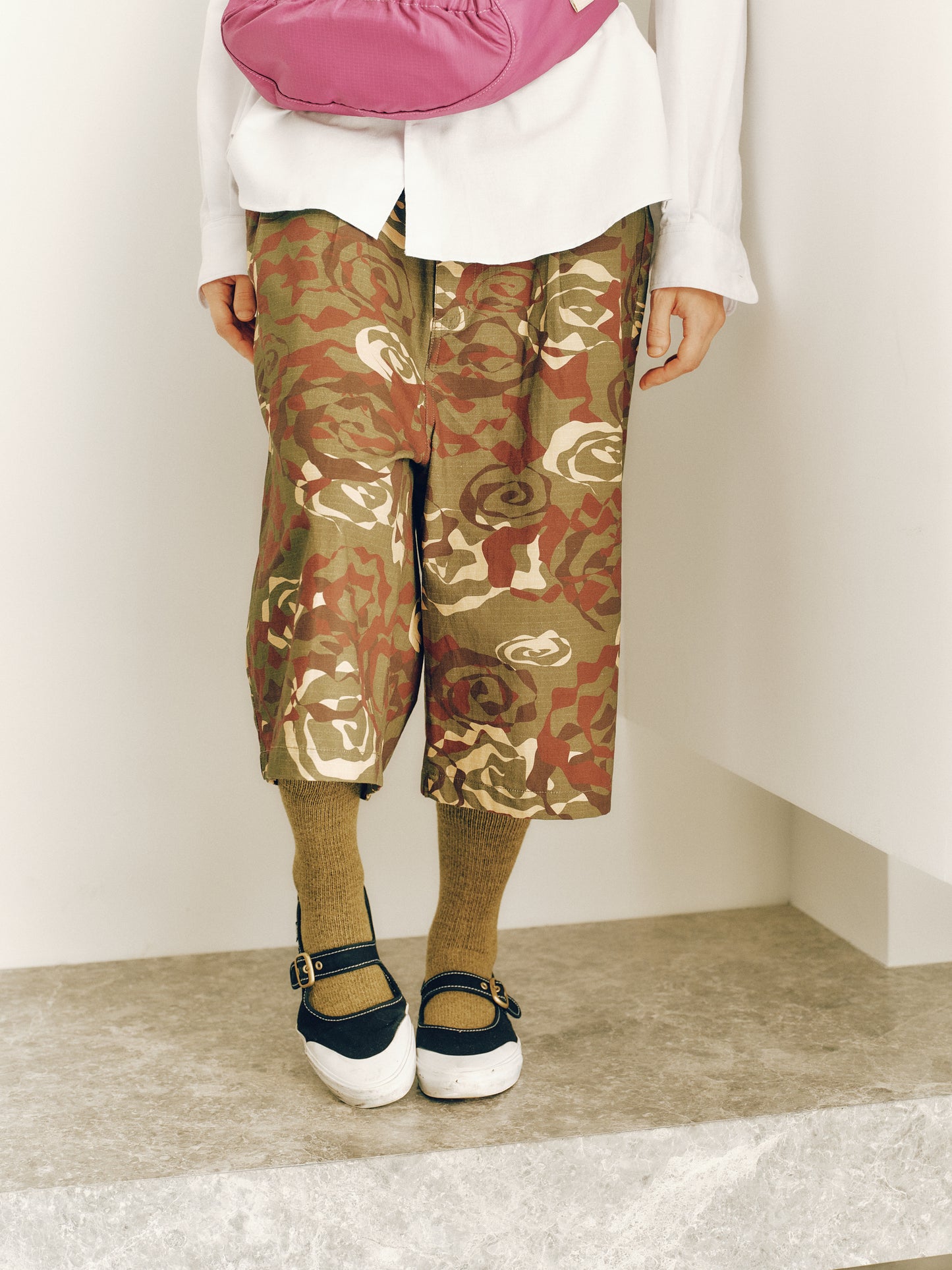 SOL/Cotton Ripstop Baggy Shorts