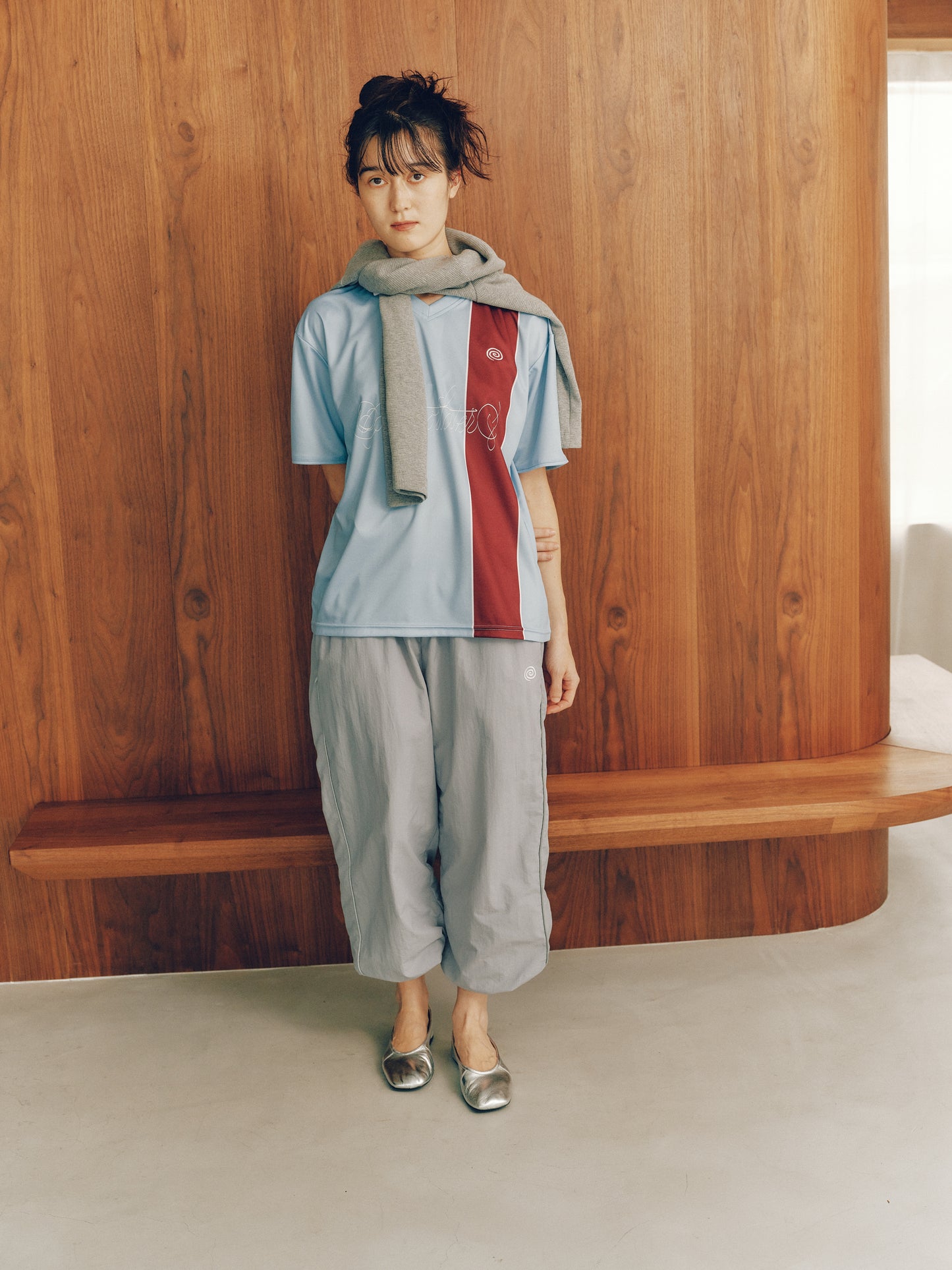 SOL/Cursive Logo Soccer Shirt