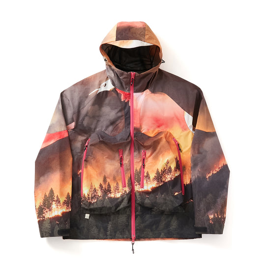 FAKE AS FLOWERS/Weather Shell Jacket