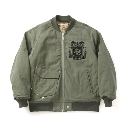 FAKE AS FLOWERS/Reversible Blouson