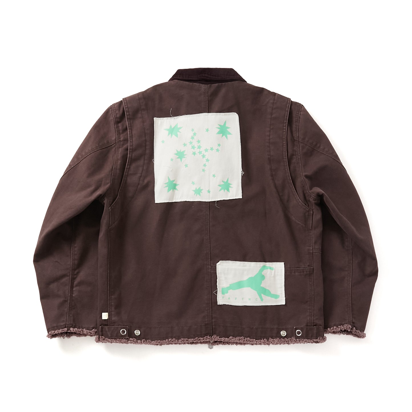 FAKE AS FLOWERS/Patched Active Jacket