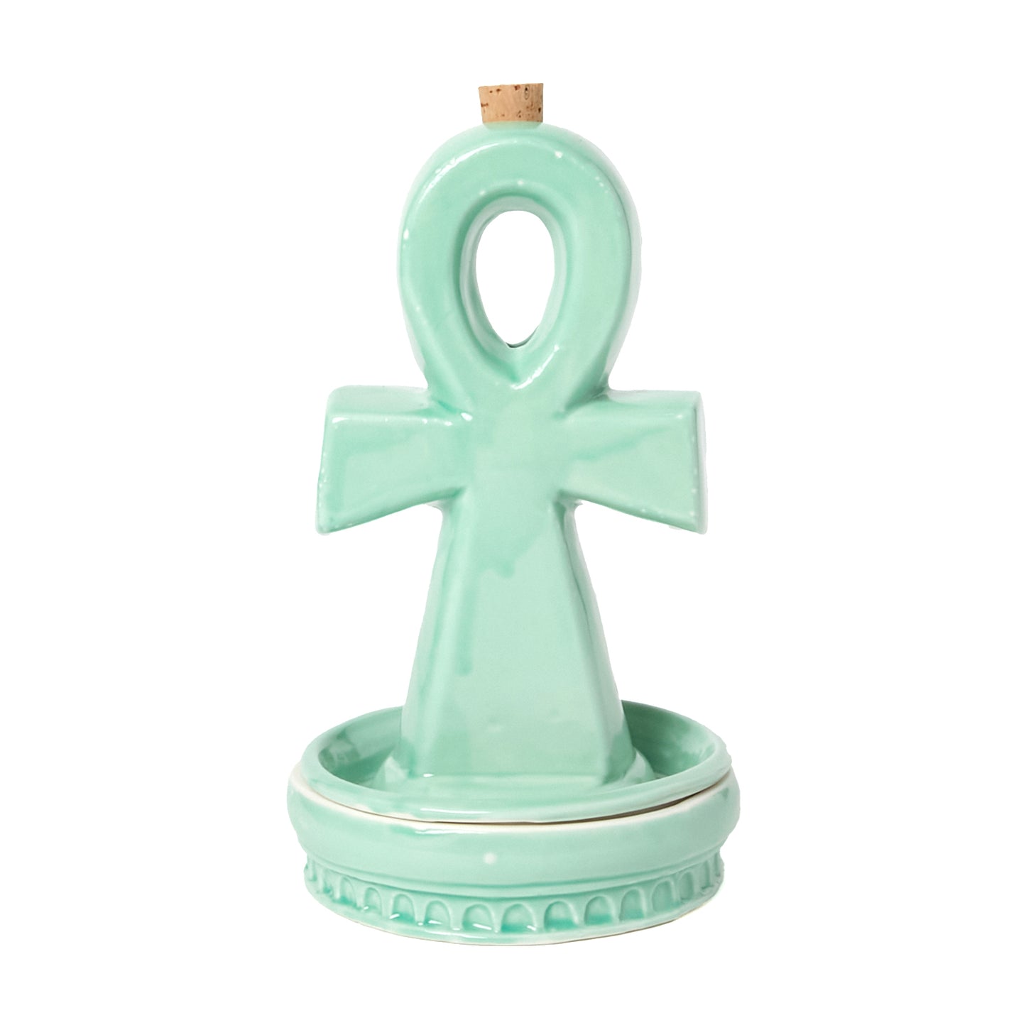 FAKE AS FLOWERS/Ankh Incense Holder