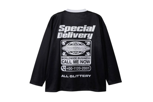 THROWBACK/World Wide Mesh Jersey