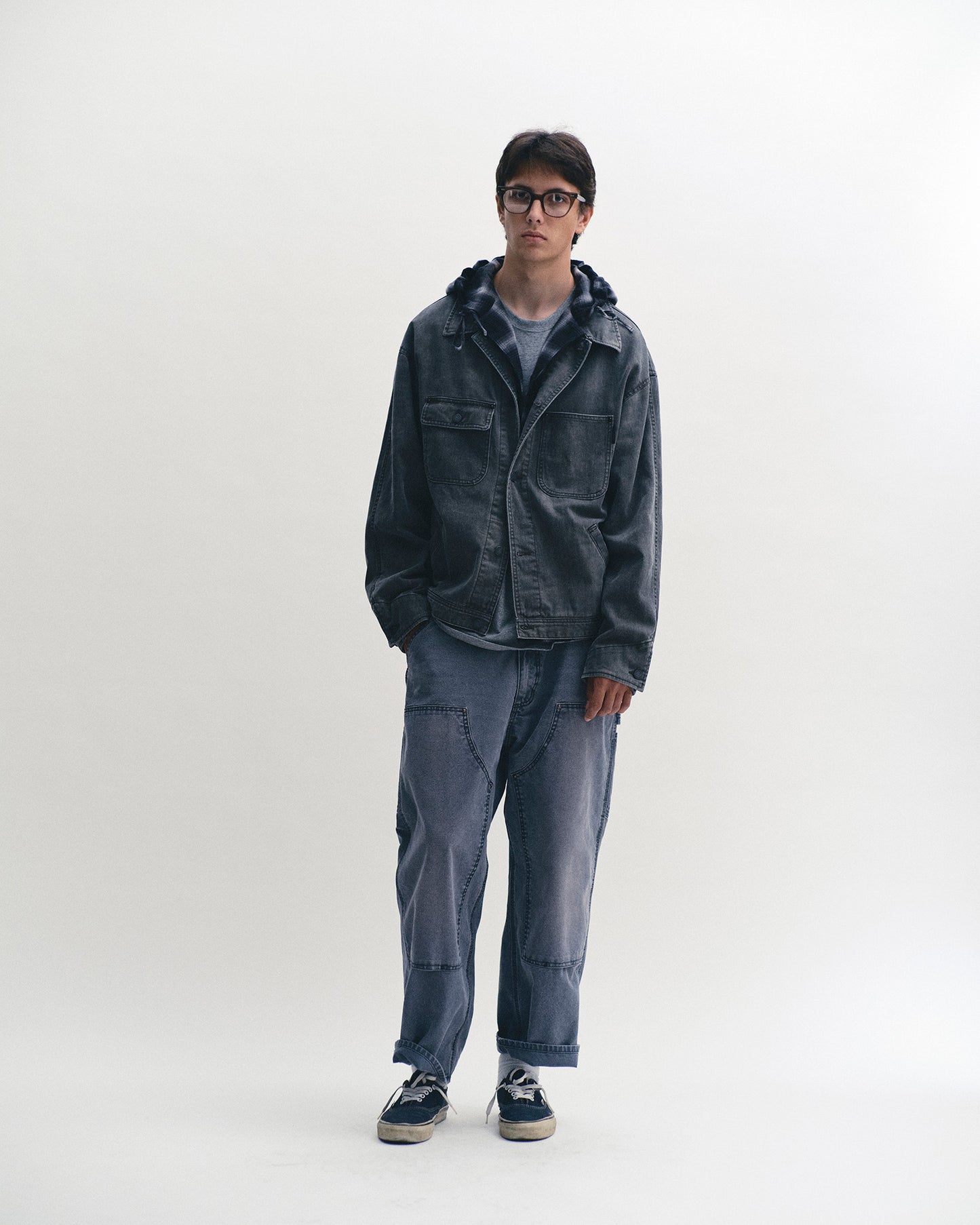 SEDAN ALL-PURPOSE/Vintage Washed Double Knee Pants