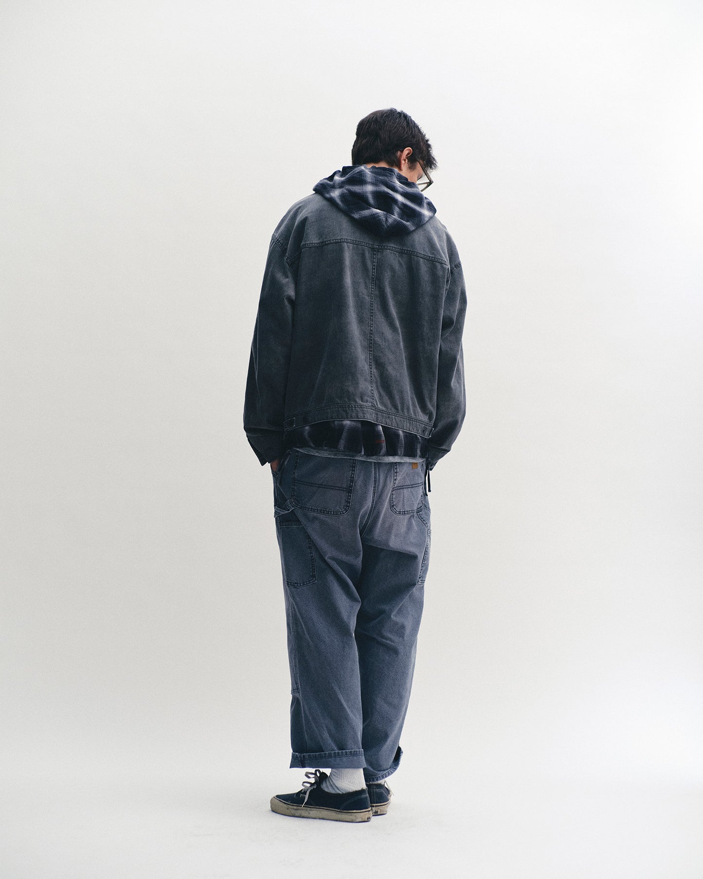 SEDAN ALL-PURPOSE/Vintage Washed Double Knee Pants