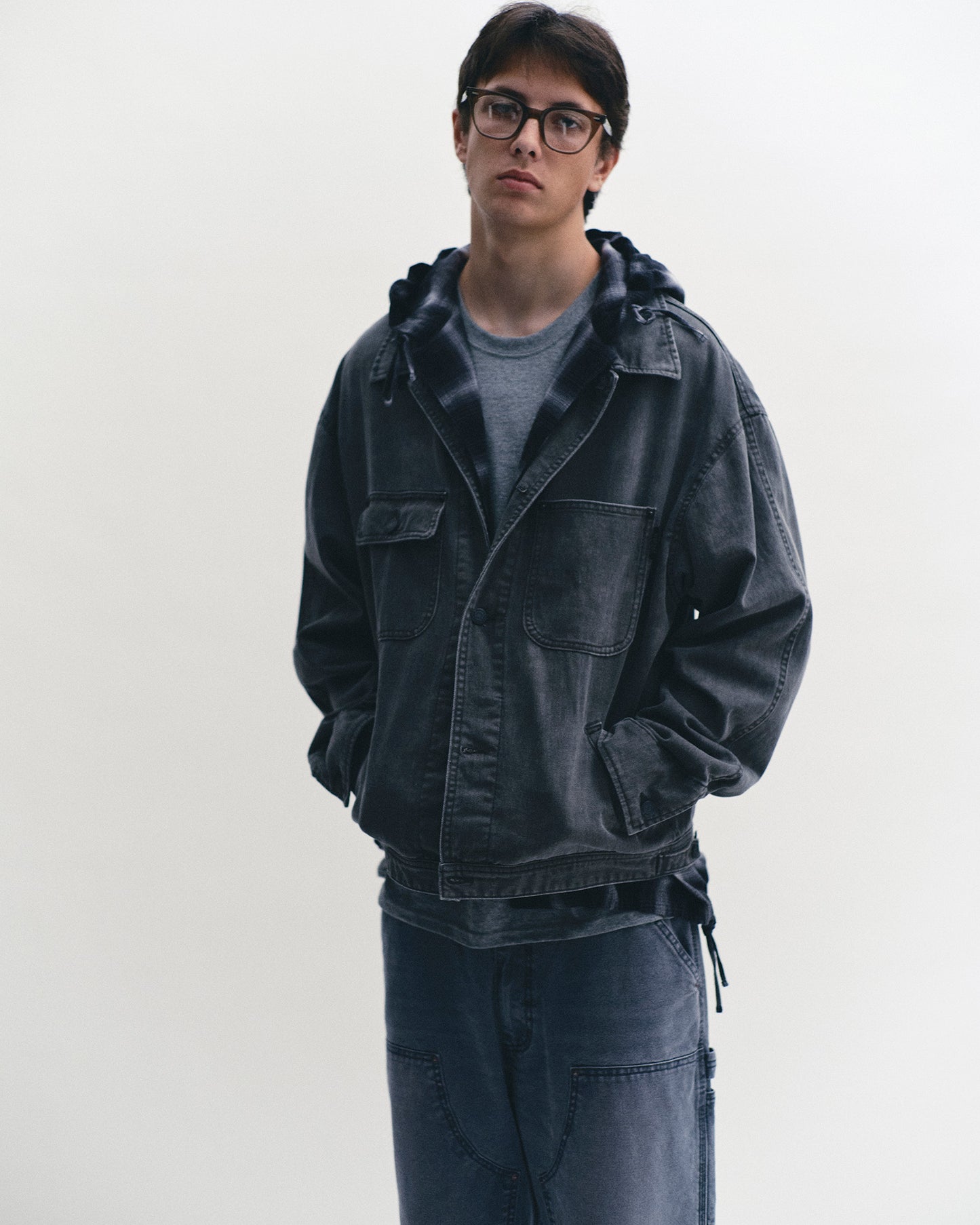 SEDAN ALL-PURPOSE/Vintage Washed Double Knee Pants