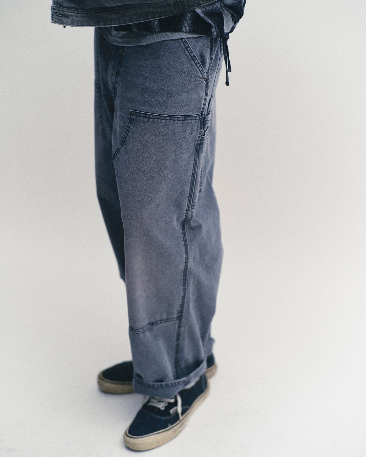 SEDAN ALL-PURPOSE/Vintage Washed Double Knee Pants
