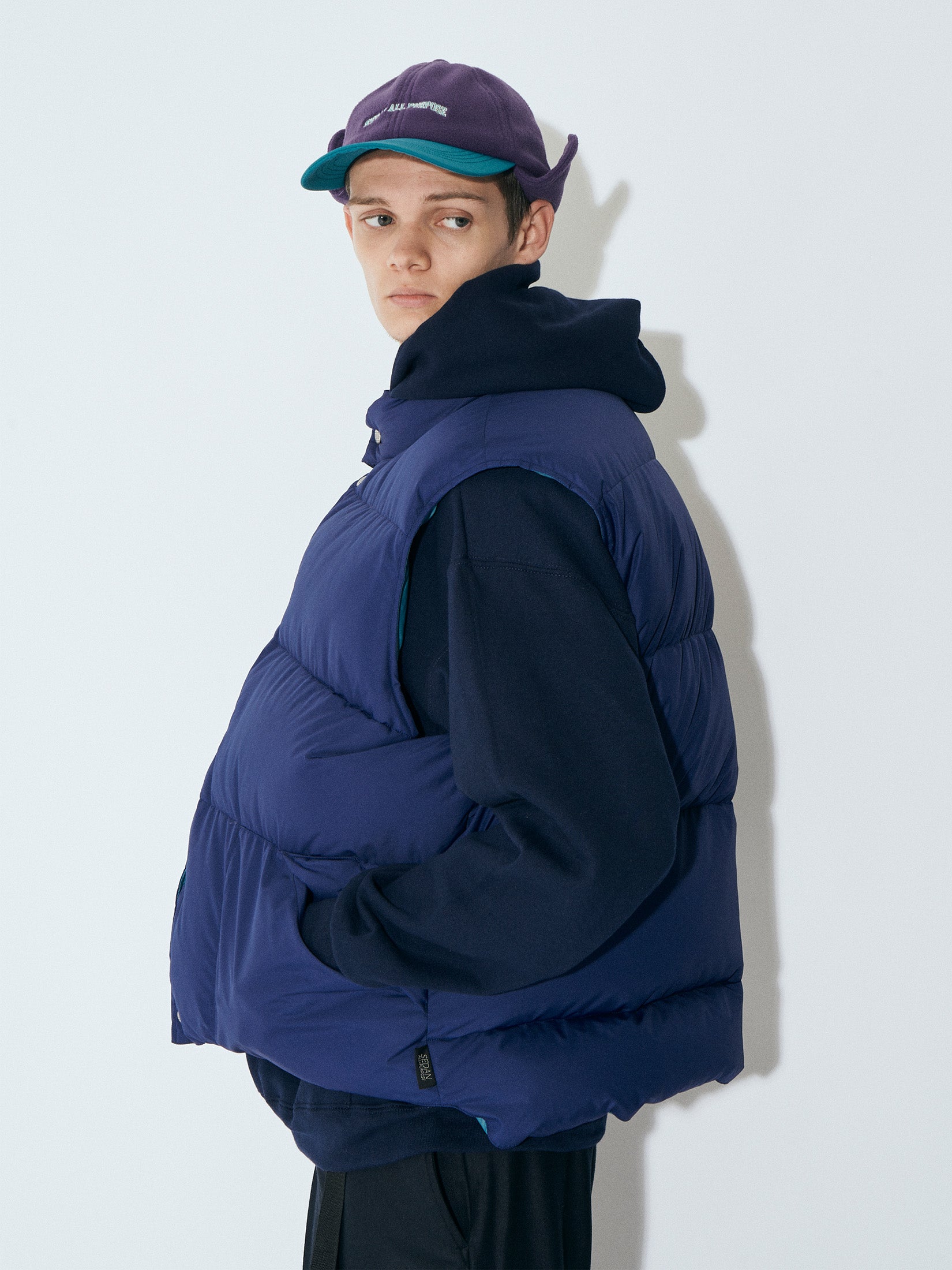 SEDAN ALL-PURPOSE クラシックダウンベスト NAVY – Re'verth ONLINE SHOP