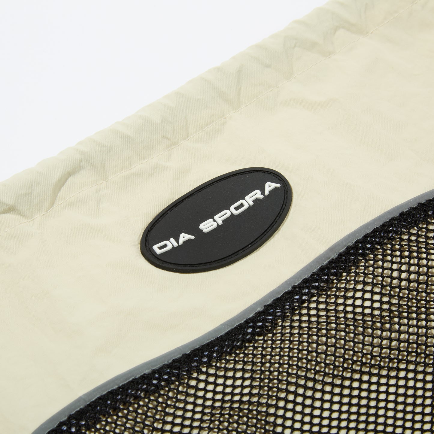 DIASPORA SKATEBOARDS MESH KNAPSACK(BLACK/SAND)