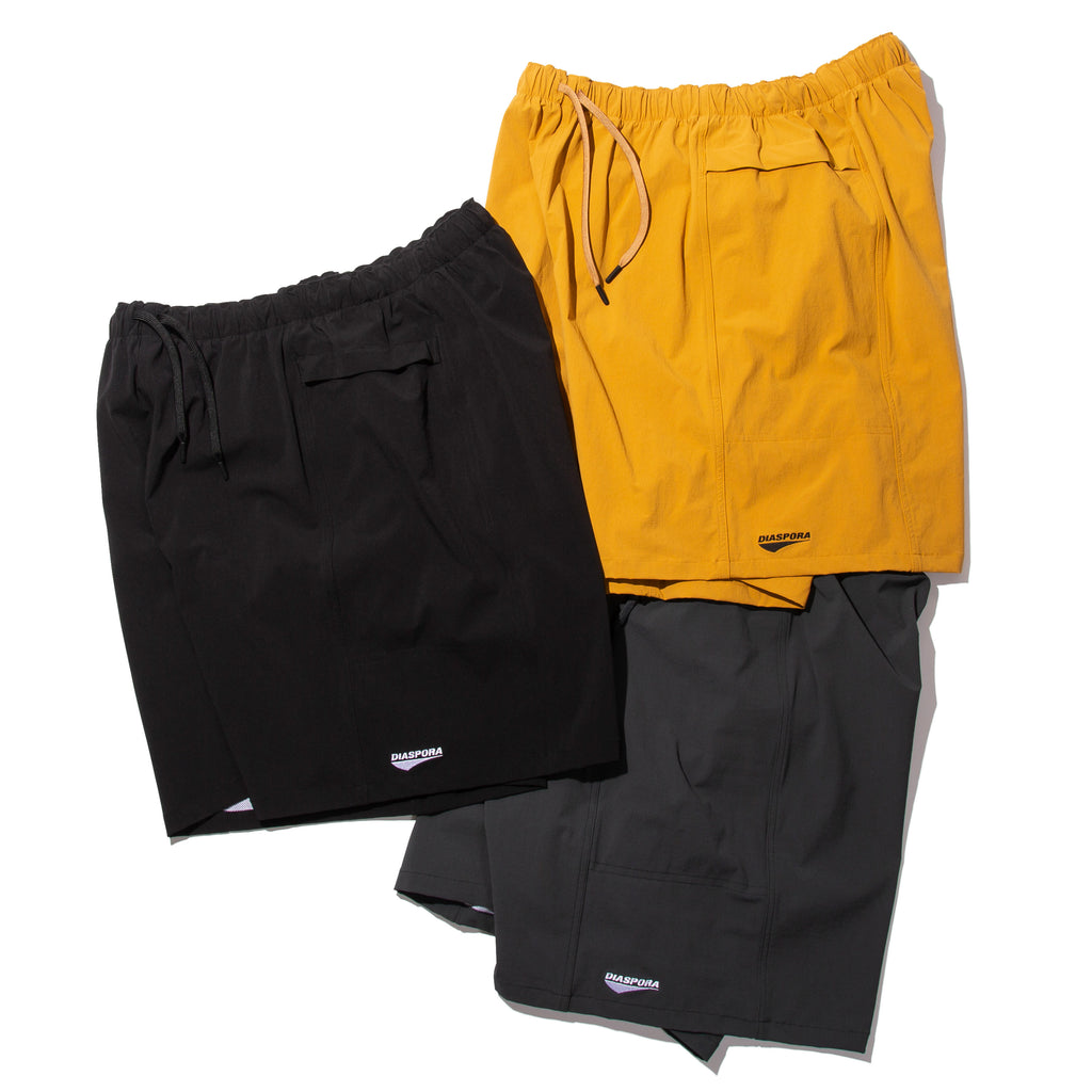 Bathe Shorts(BLACK)/DIASPORA SKATEBOARDS(ディアスポラスケートボーズ)