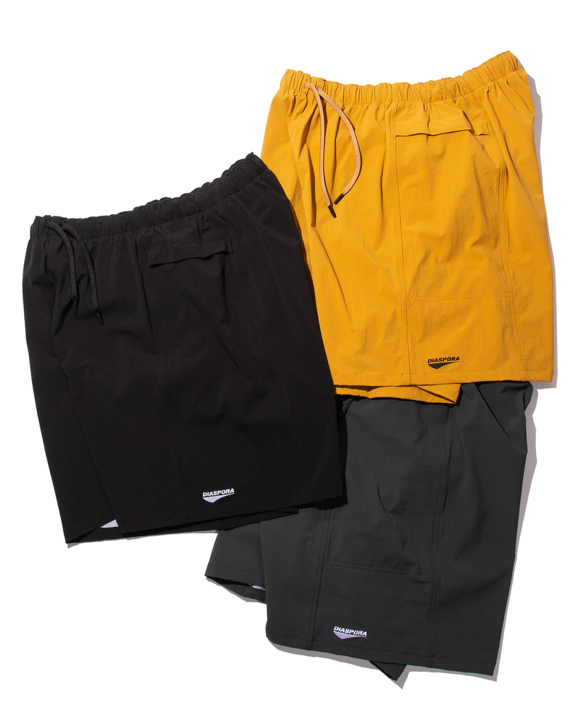 Bathe Shorts(BLACK)/DIASPORA SKATEBOARDS(ディアスポラスケートボーズ)