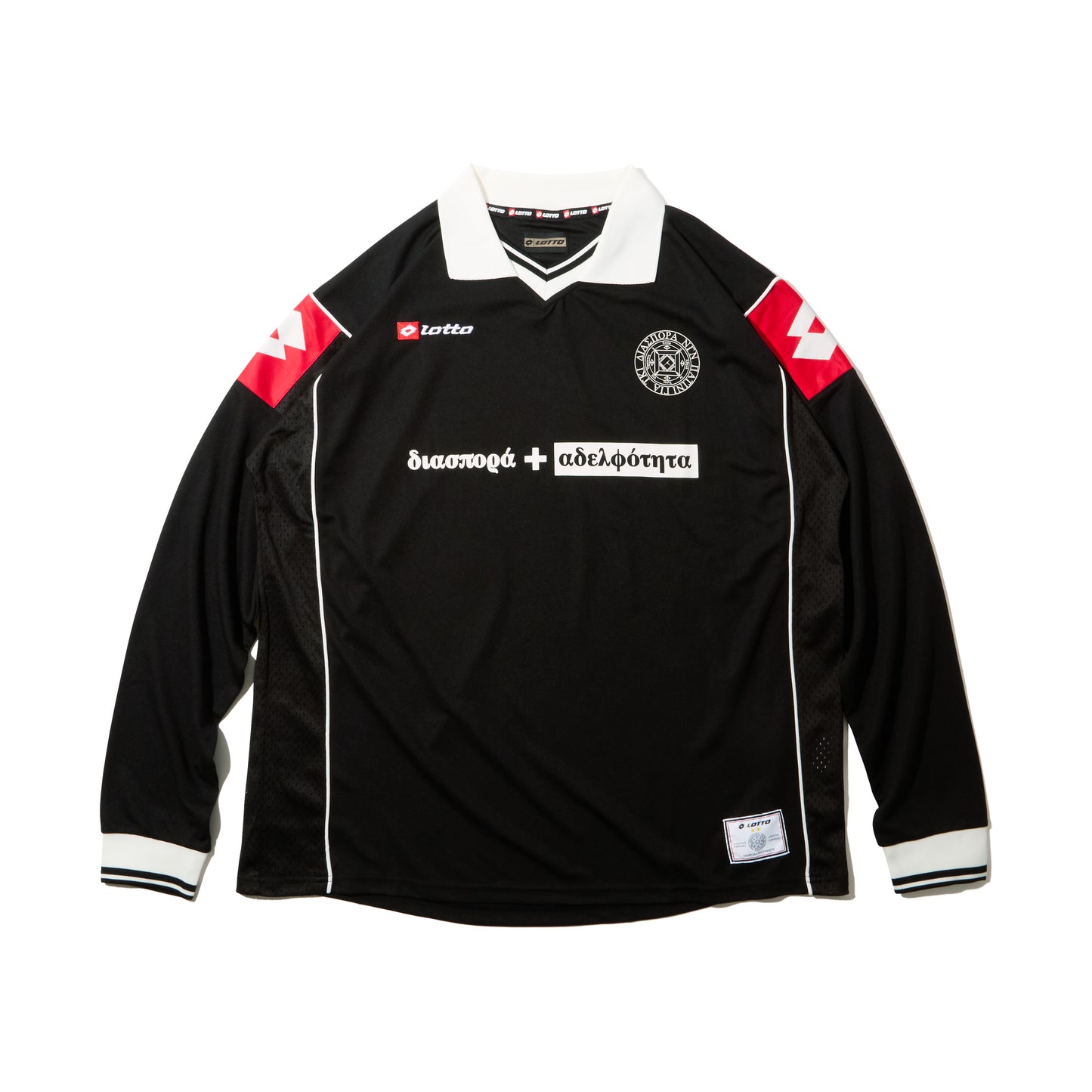 Diaspora skateboards/Lotto Le Zebre Shirt (Black)