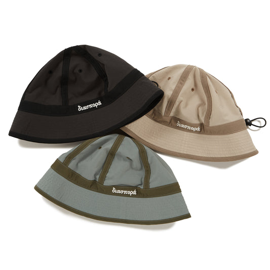 Diaspora skateboards /Piped Bell Hat (Seaweed/Charcoal/Sand)