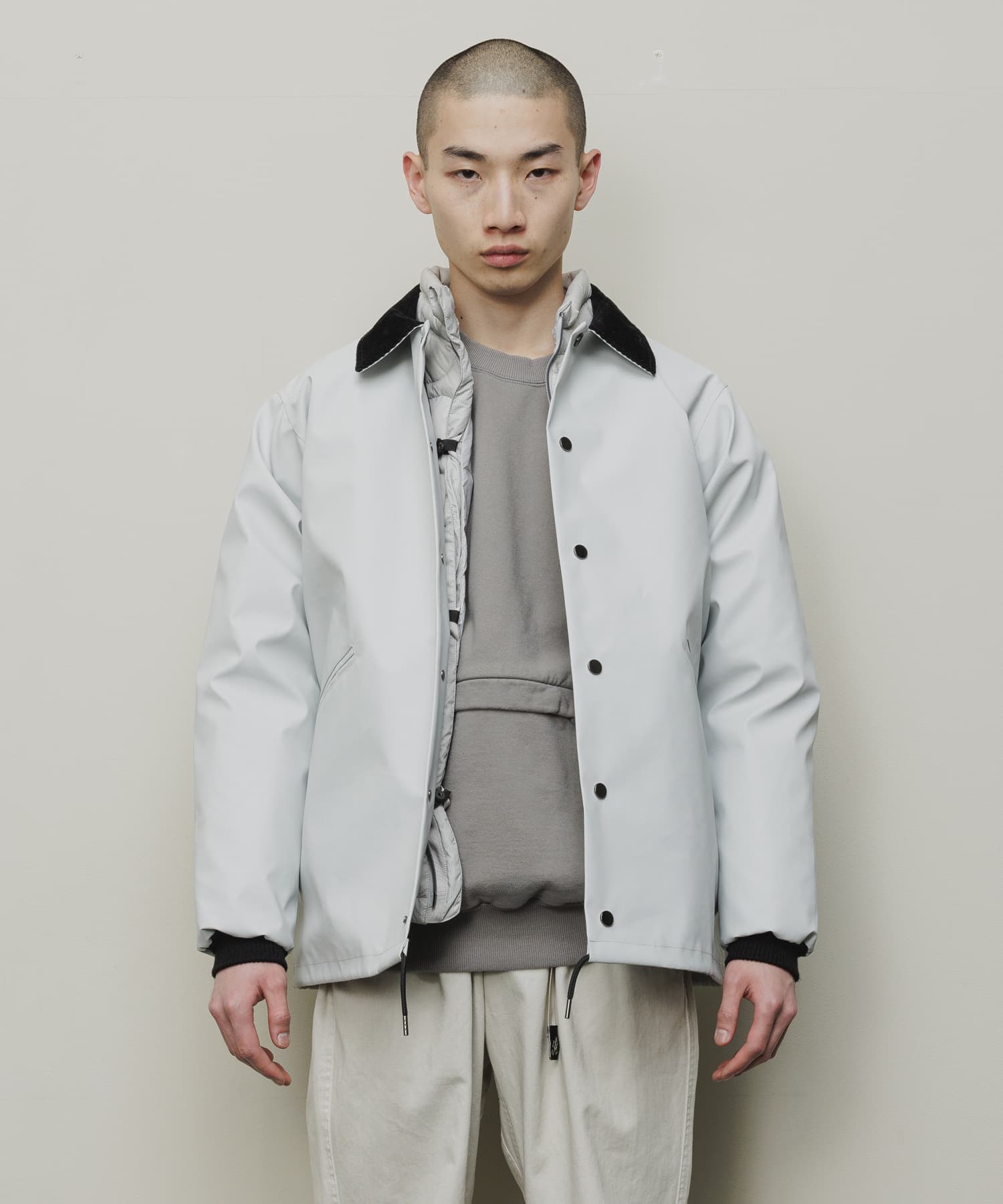 WATER REPELLENT COAH JACKET(STONE)/BAL バル